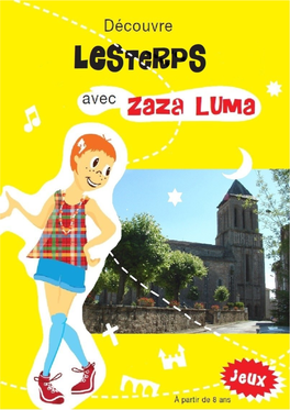 LESTERPS – Livret-Jeu ZAZA LUMA