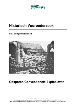 Historisch Vooronderzoek