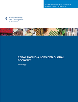The Paper Assesses Whether the G-20 Has Achieved Its Goal of Reducing Global Current Account Imbalances