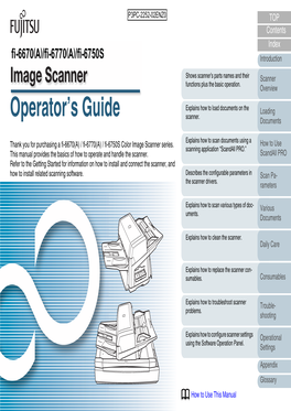 Operator's Guide.