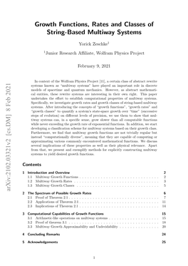 Growth Functions, Rates and Classes of String-Based Multiway Systems