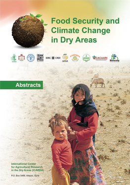 Food Security and Climate Change in Dry Areas