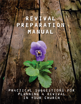 Revival Preparation Manual