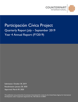 Participación Cívica Project