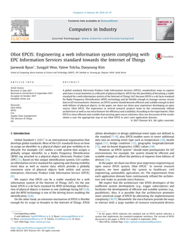 Oliot EPCIS: Engineering a Web Information System Complying With