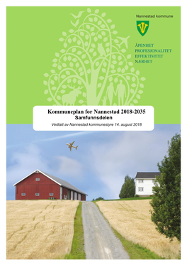 Kommuneplan for Nannestad 2018-2035 Samfunnsdelen