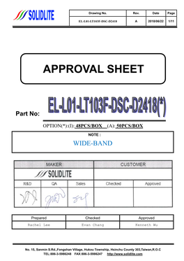 Approval Sheet