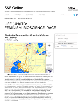 Distributed Reproduction, Chemical Violence, and Latency