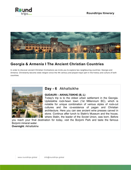 Georgia & Armenia I the Ancient Christian