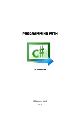 Programming With