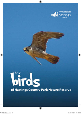 Hcpnr Bird Booklet