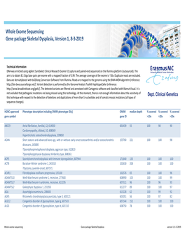 WES Gene Package Skeletal Dysplasia.Xlsx