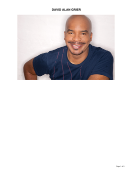 David Alan Grier