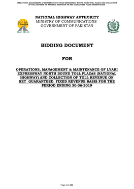 Bidding Document