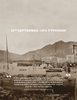 23Rd September 1874 Typhoon