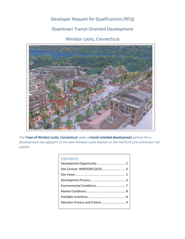 Developer Request for Qualifications (RFQ) Downtown Transit Oriented