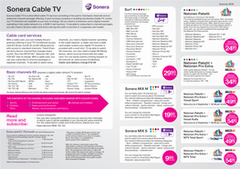 Sonera Cable TV