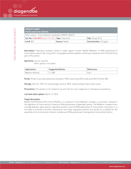 Technic Al Data Sheet