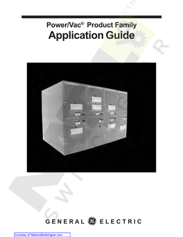 Powervac Switchgear Application Guide