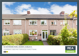 54 Rathmore Park, Raheny, Dublin 5 Charming 3 Bed Mid