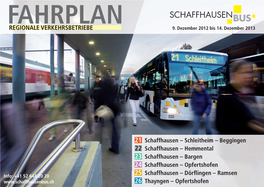 Fahrplan Regionale Verkehrsbetriebe 9