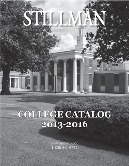 College Catalog 2013-2016