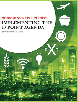 Arangkada Philippines Publication 2017