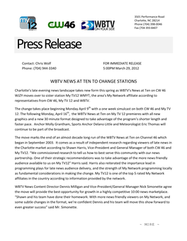 Press Release