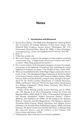 The Plight of the Montagnards,” Hearing Before the Committee of Foreign Relations United States Senate, One Hundred Fifth Congress, Second Session (Washington DC: U.S