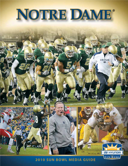 2010 Sun Bowl Media Guide Brian Kelly Honors & Rankings