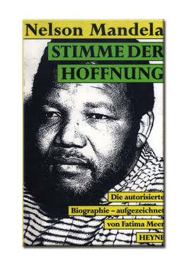 Nelson Mandela STIMME DER HOFFNUNG