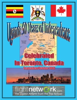 Uganda Golden Jubilee - Toronto 1 INDEX