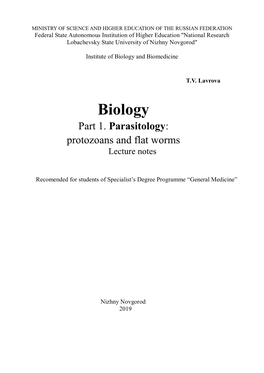 A PARASITE Is a Living Organism, Which Takes Its Nourishment and Other Needs from a Host; the HOST Is an Organism Which Supports the Parasite