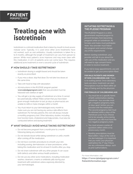 Treating Acne with Isotretinoin