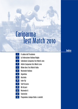 Cariparma Test Match 2010
