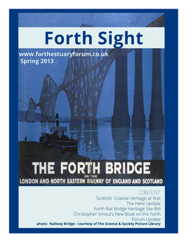 The Environmental History of the Firth of Forth New Book by Christopher Smout & Mairi Stewart