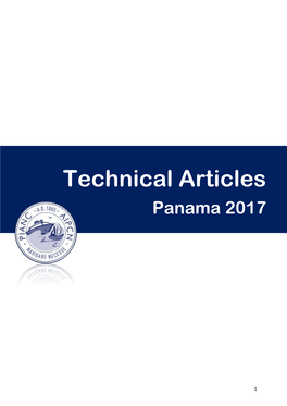 Technical Articles Panama 2017