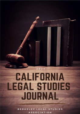 California Legal Studies Journal 2020