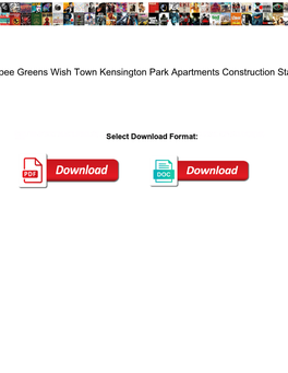 Jaypee Greens Wish Town Kensington Park Apartments Construction Status