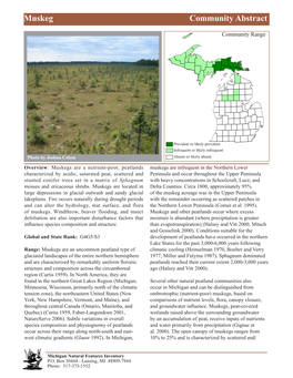 Muskeg Community Abstractmuskeg, Page 1