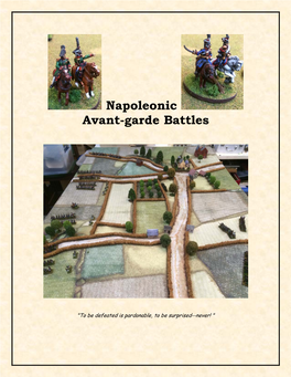 Napoleonic Avant-Garde Battles