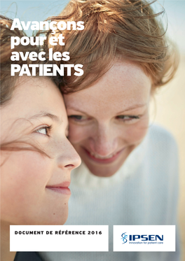 Avançons Pour Et Avec Les PATIENTS