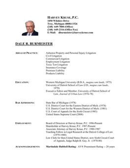 Dale R. Burmeister