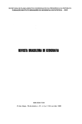 A GEOGRAFIA QUANTITATIVA NO BRASIL: COMO FOI EOQUEFOI?-21 Speridião Faissol