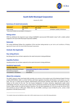 South Delhi Municipal Corporation