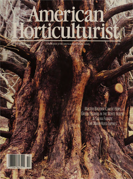 American Horticulturist Volume 71, Number 10 October 1992