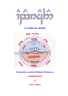 LA FORMA DEL MONDO Commento E Analisi Di Roberto Fontana Su L