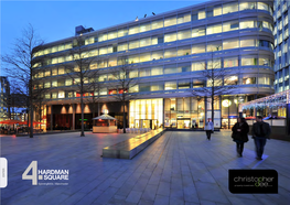Hardman Square Spinningfields | Manchester Summary One of Manchester’S Finest Office Investments for Sale Hardman Square Spinningfields | Manchester Summary