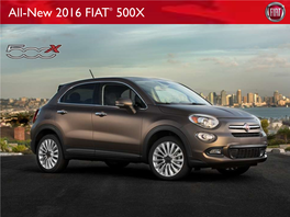 Jeep Renegade FIAT® 500X Key Messages