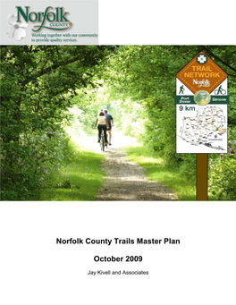 Norfolk County Trails Master Plan